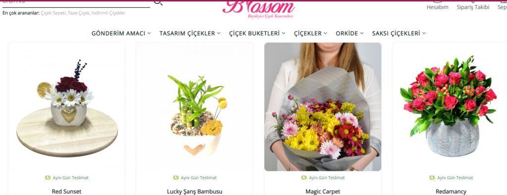 En uygun sevgiliye çiçek