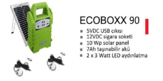 Taşınabilir Güneş Paneli