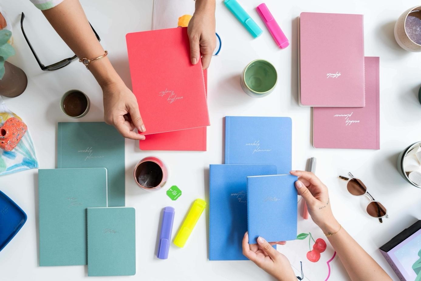 Defter, not defteri, ajanda, planlayıcı ve çok daha fazlası