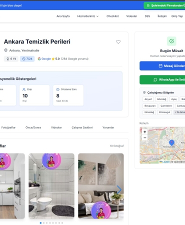 Dijital Çağda Temizlik Sektörü: Platform Ekonomisi