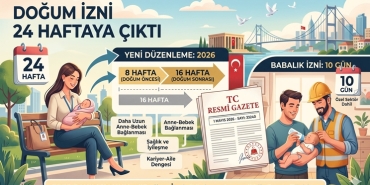 Doğum izni 24 haftaya çıktı mı?