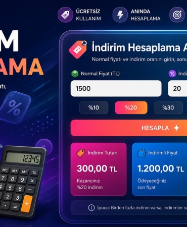 İndirim Hesaplama