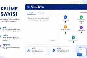 Ücretsiz Kelime Sayacı