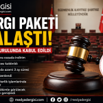 12. Yargı Paketi Yasalaştı