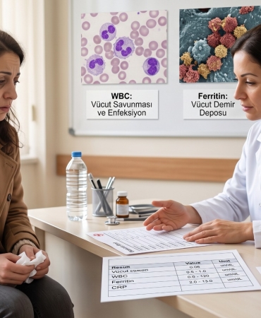 Kan Tahlili Sonuçlarınız Neyi Anlatıyor? WBC, Ferritin ve CRP Değerleri