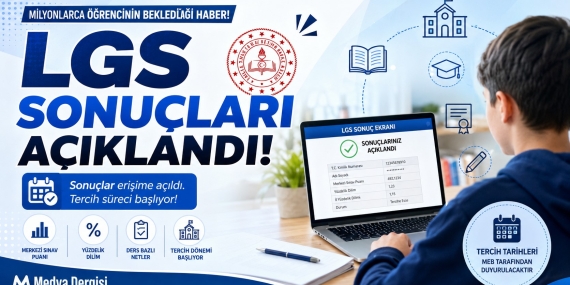 LGS Sonuçları Açıklandı 2026