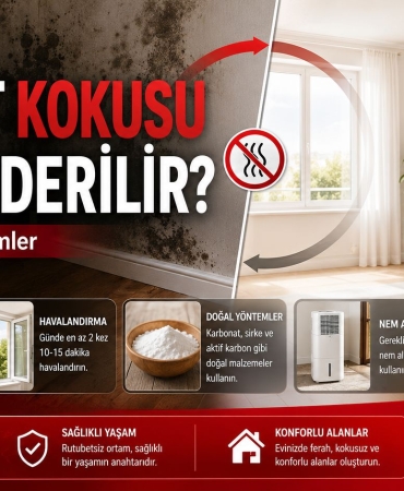 Rutubet Kokusu Nasıl Giderilir?