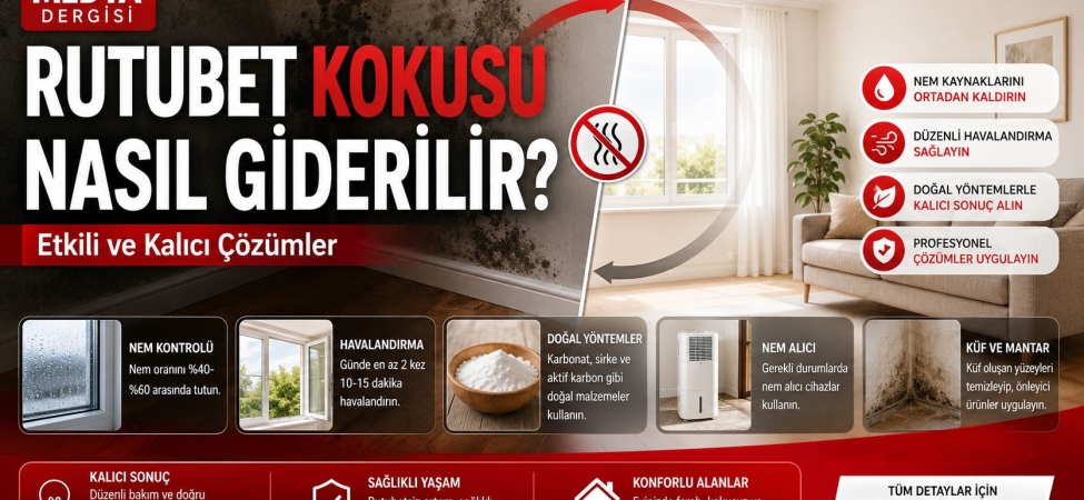 Rutubet Kokusu Nasıl Giderilir?