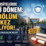 Üniversitelerde ilk kez açılan 16 bölüm