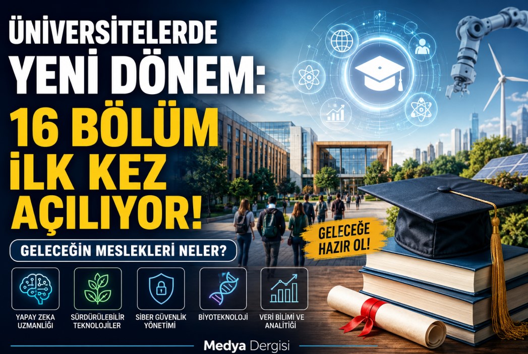 Üniversitelerde ilk kez açılan 16 bölüm