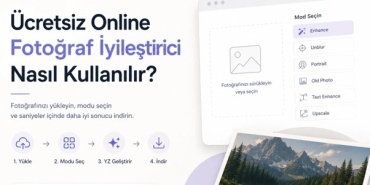 Ücretsiz Online Fotoğraf İyileştirici Nasıl Kullanılır?