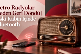 Retro Radyolar Neden Geri Döndü | Eski Kabin İçinde Bluetooth Ahşap dokulu kabini, yuvarlak düğmeleri ve ibreli göstergesi olan bir radyo bugün bir evin rafında duruyorsa,