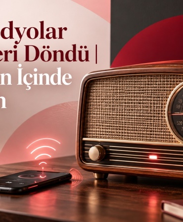 Retro Radyolar Neden Geri Döndü | Eski Kabin İçinde Bluetooth Ahşap dokulu kabini, yuvarlak düğmeleri ve ibreli göstergesi olan bir radyo bugün bir evin rafında duruyorsa,