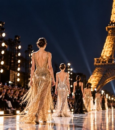 Serenay Sarıkaya Paris Moda Haftası’nda Podyuma Çıktı