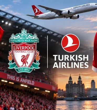 Türk Hava Yolları Liverpool'un Ana Sponsoru Oldu