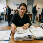 Schengen Vizesi Başvurusu İçin Gerekli Belgeler Nelerdir? - Schengen vizesi başvurusu için belgelerini hazırlayan yolcu