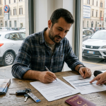 Yurt dışında araç kiralama sırasında araç kontrolü